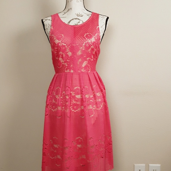 FREE PEOPLE CHERRY ROCCO LACE DRESS - Picture 5 of 8
